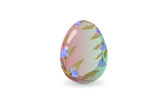 Easter Floral Ornament