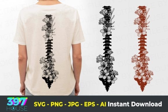 Floral Spine: A Thoughtful Embroidery Design for Real Projects