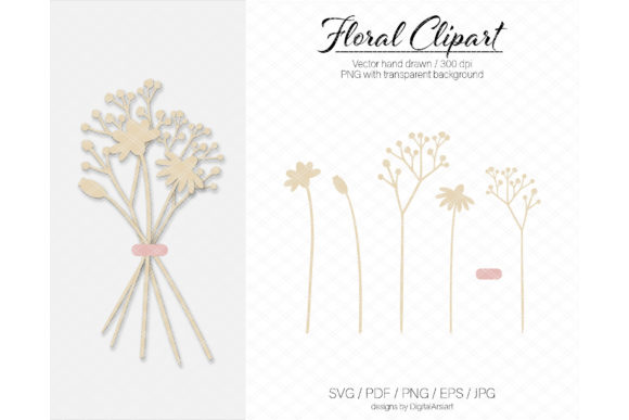 Flowers SVG Lasercut Flower DXF Wooden
