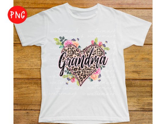 Grandma Floral PNG, Mothers Day PNG
