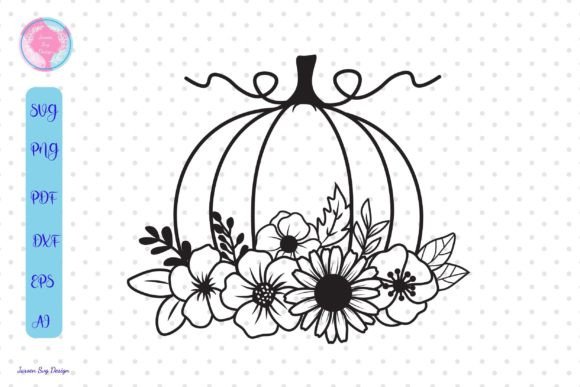 Pumpkin Flower SVG: A Fall Embroidery Design Worth Stitching?